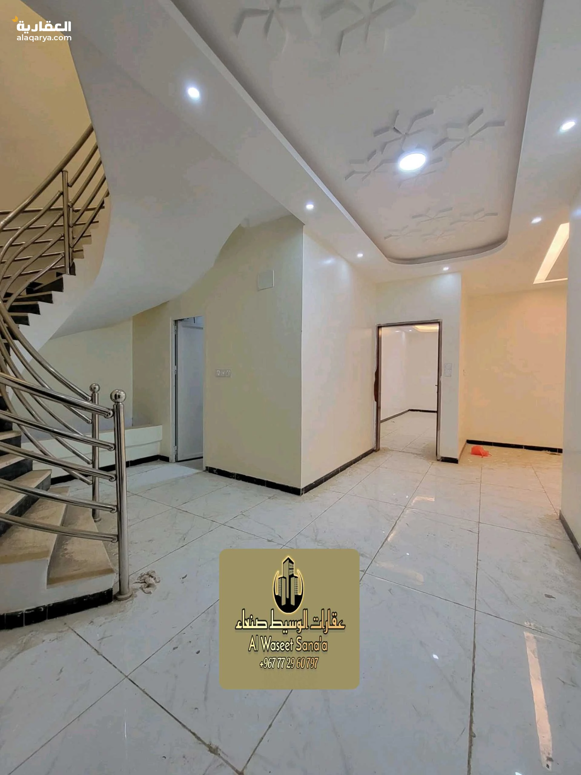 شقة دبلكس دورين نضام فيلا للايجار في صنعاء بيت بوس حي الشباب - للتواصل772960797