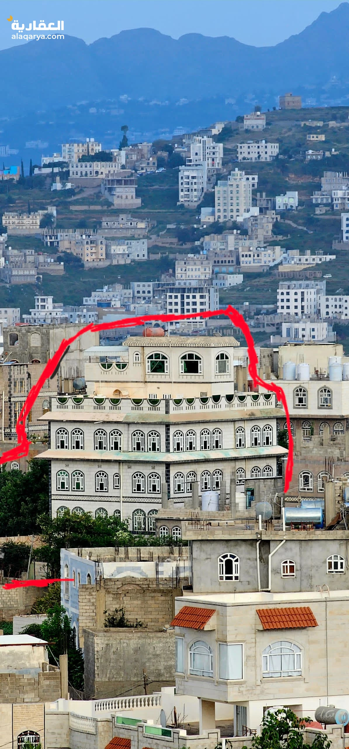 فله للبيع في محافظة إب السعر مغري