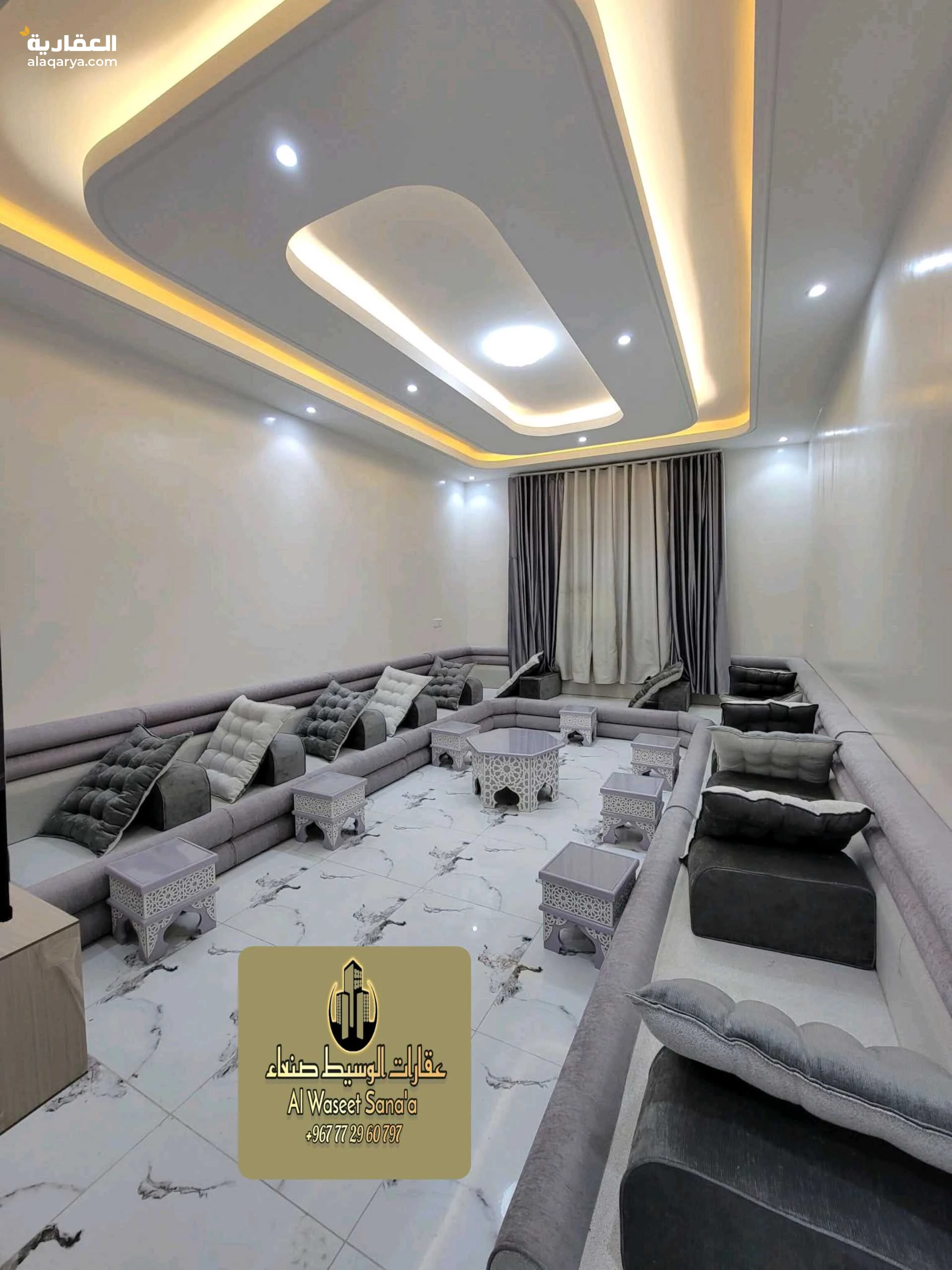 شقق مفروشه جديدة للايجار اول ساكن صنعاء بيت بوس - للتواصل772960797