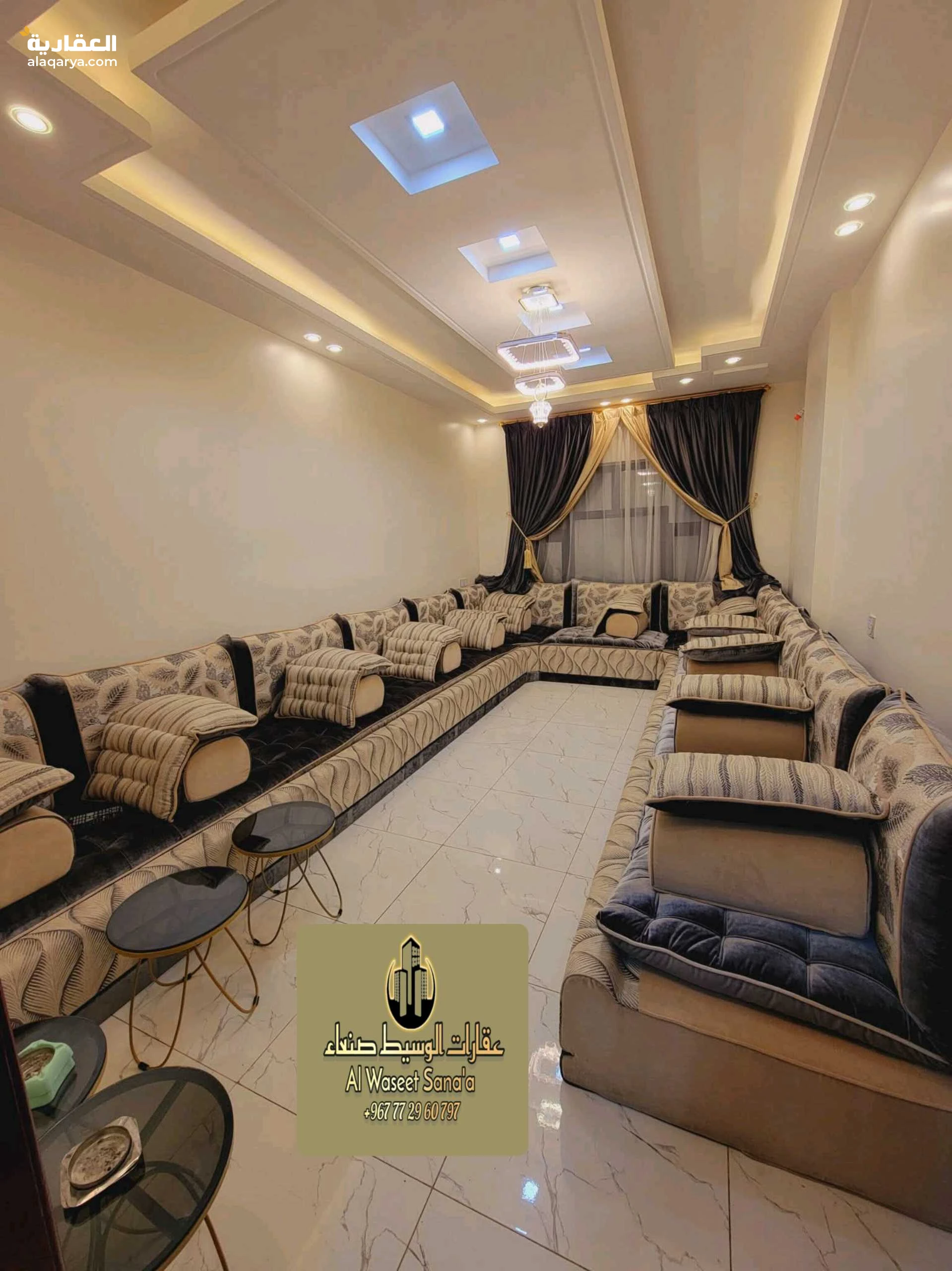 شقة مفروشه جديدة للايجار في صنعاء الاصبحي - للتواصل772960797