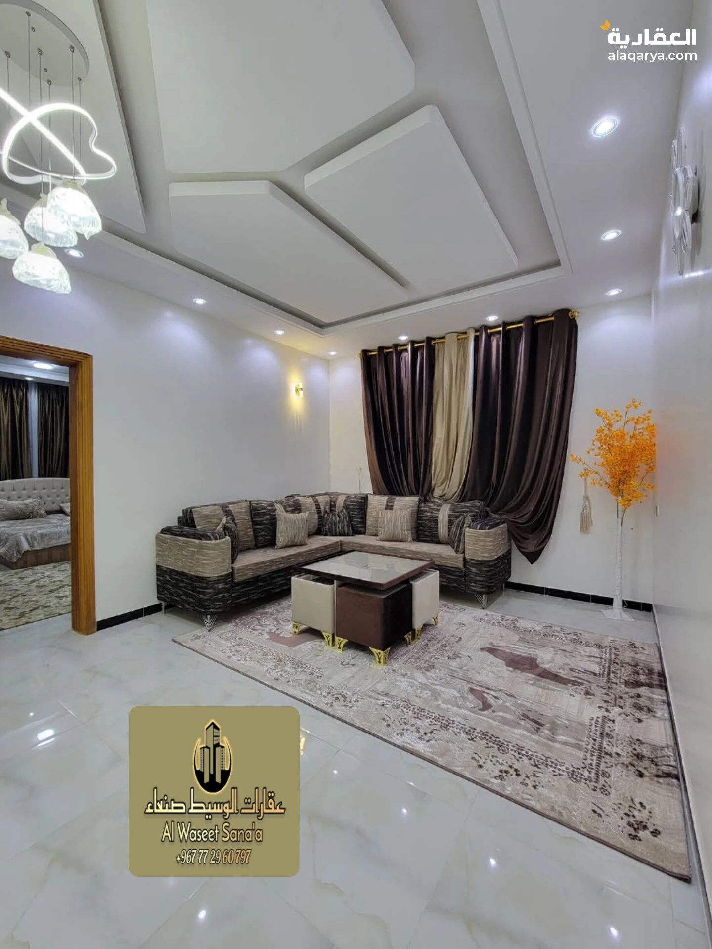 شقق مفروشه جديدة للايجار في صنعاء بيت بوس