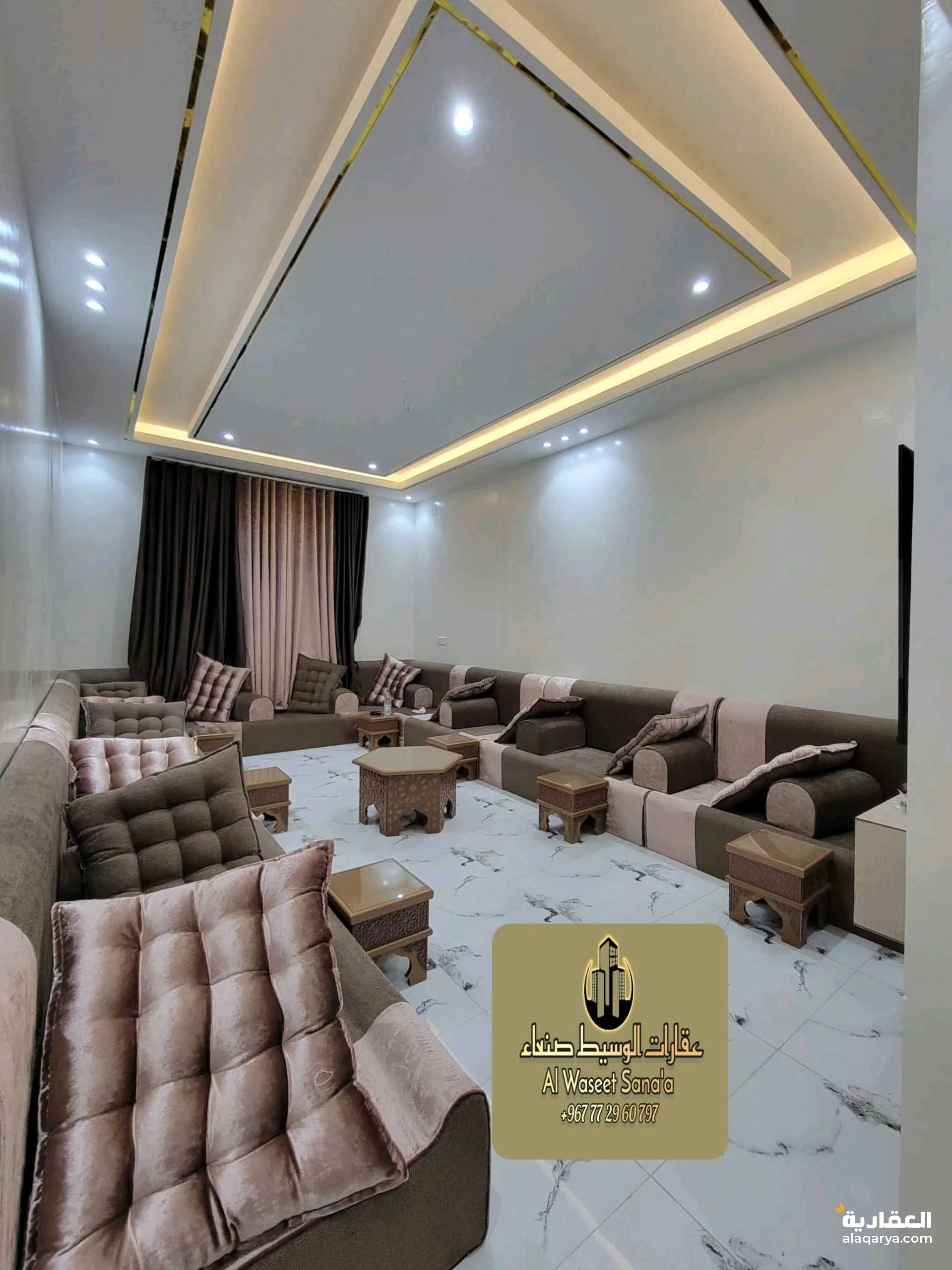 شقق مفروشه جديدة للايجار صنعاء بيت بوس - للتواصل772960797