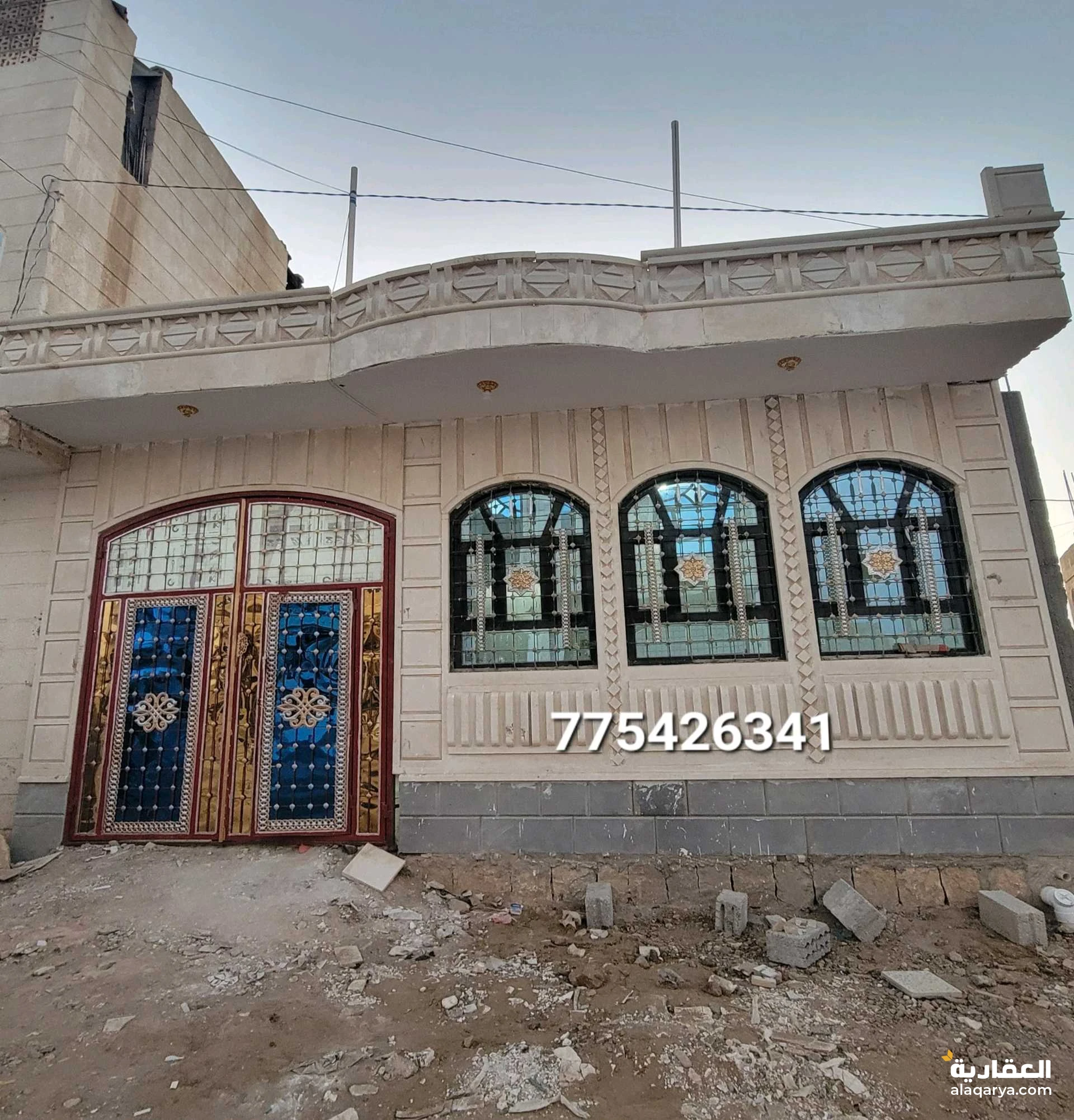 منزل سكني للبيع شارع12متر مخطط دولة السعر 25مليـون