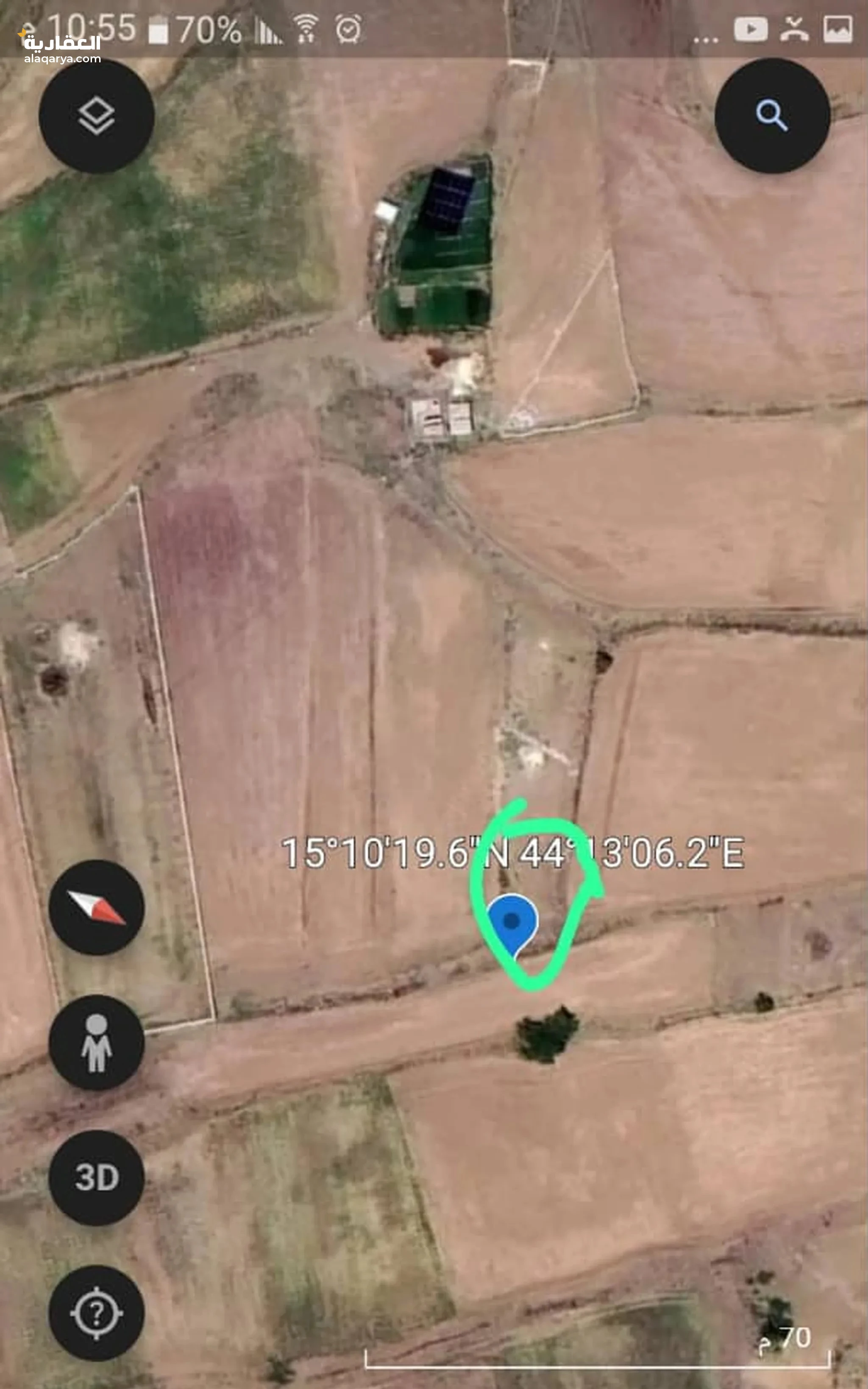 #للبيع ارض 8لبن للبيع عرض محدود لمده محدوده