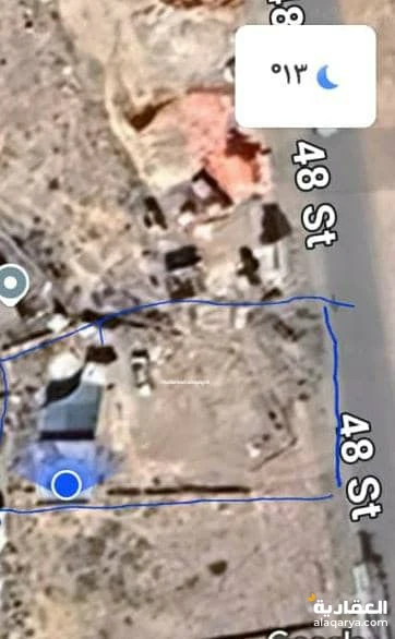 *للبيع ارضيه مساحه 13لبن حرمعمدعلا شارع الخمسين ارتل وجهه الارض 19
