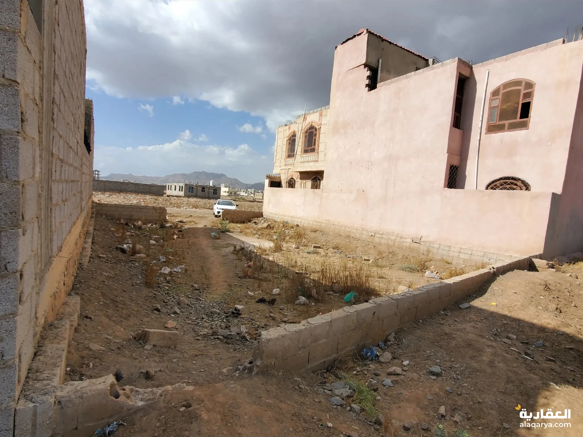 #معي ارض حر على شارع 14 مدكوك جاهز