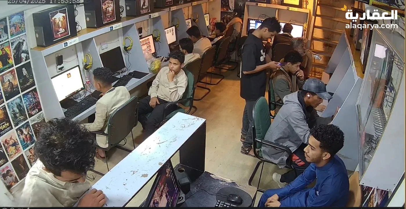 #مقهى انترنت متكامل ومجهز بكل مكوناته وتفاصيله للبيع