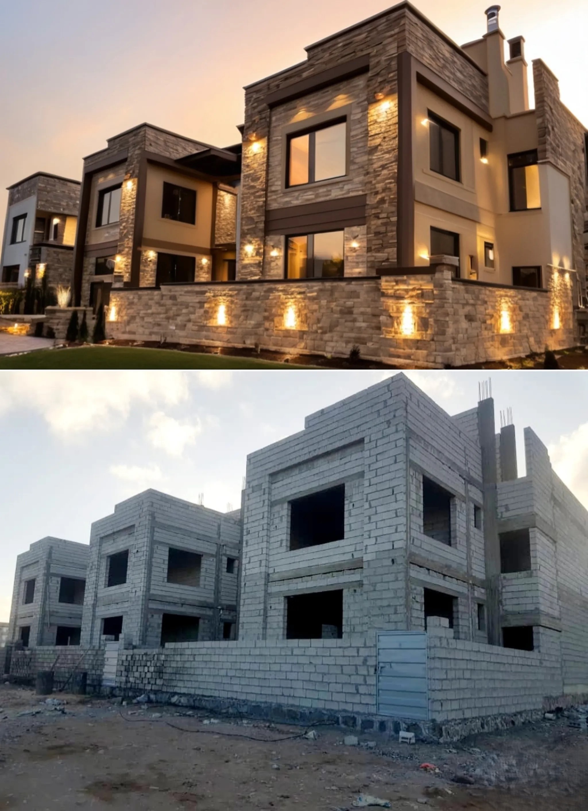 #3 فلل دوبلكس عظم في العريش عدن