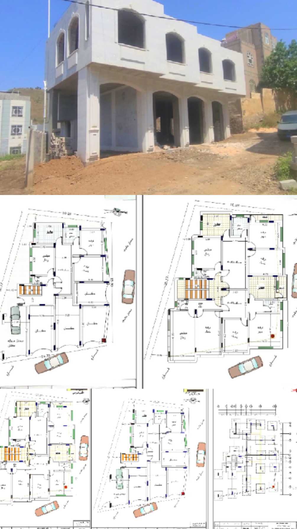 عماره دورين للبيع في إب السبل الثلاثين
