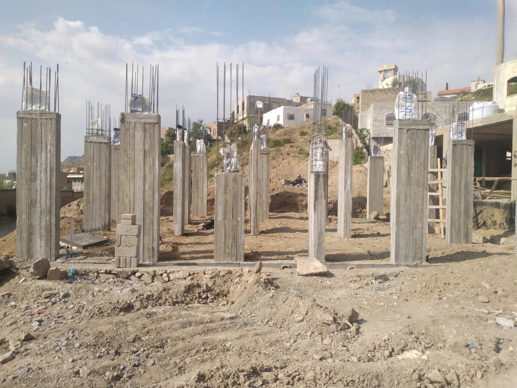 #عماره عظمه عمدان في الحوبان جوار مصلحة الطرق