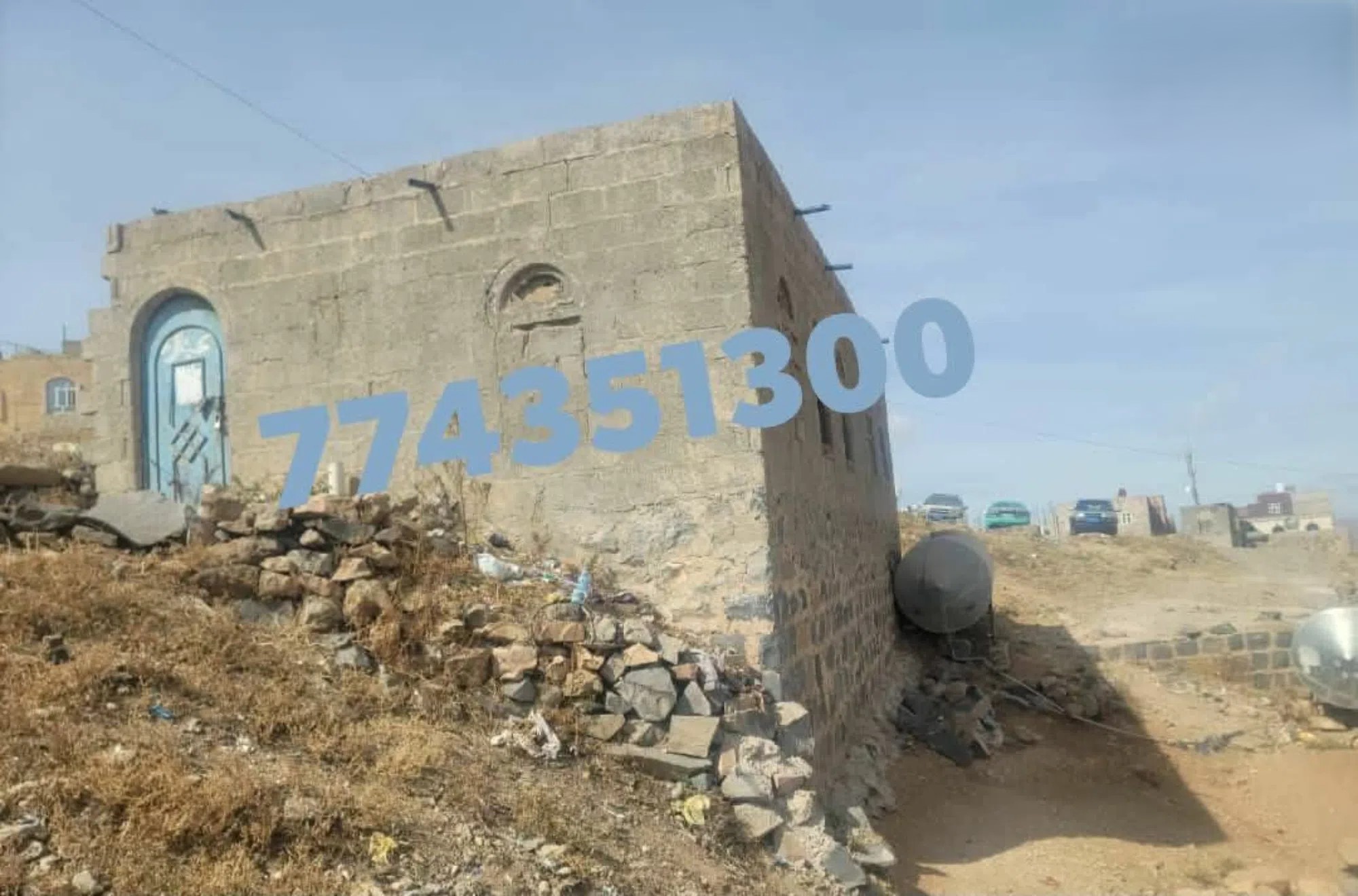 #بيت للبيع. صنعاء. عصر الصباحه شعبي قيمت الارض