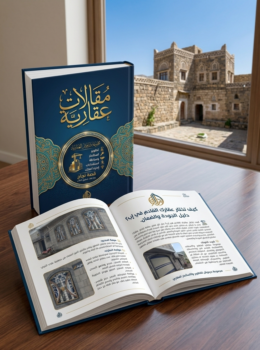 كيف تختار عقارك القادم في إب؟ دليل الجودة والضمان