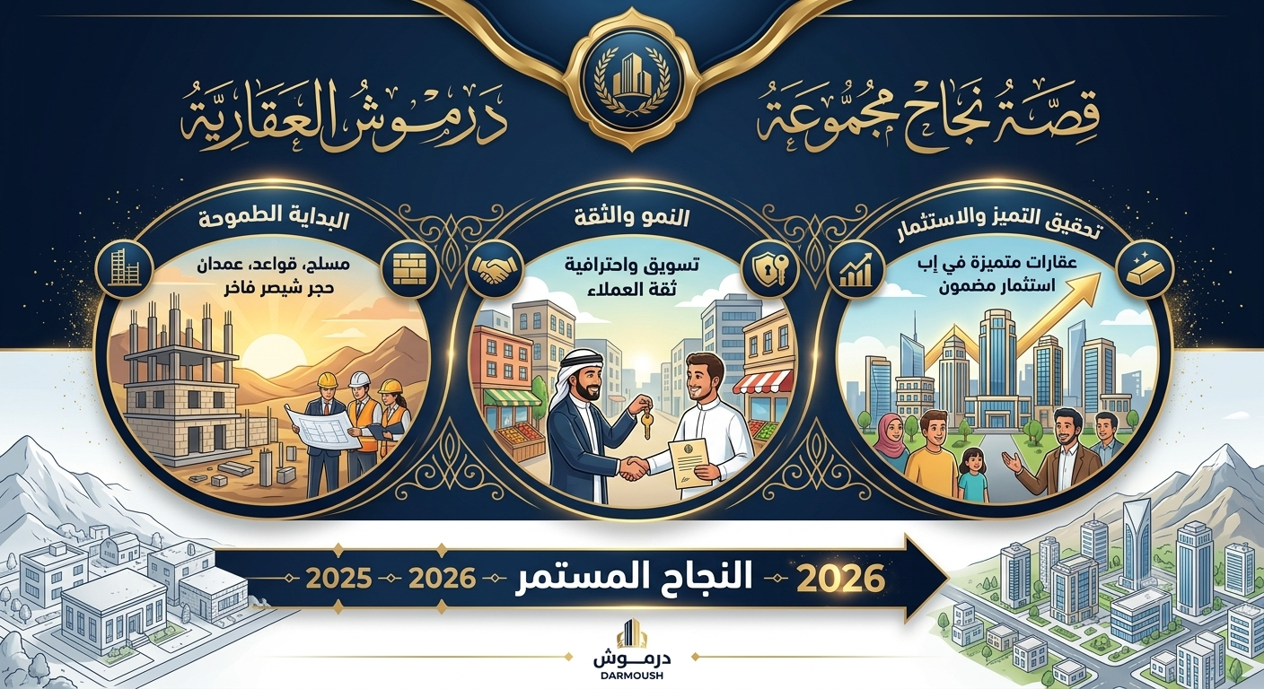 رحلة البحث عن منزل الأحلام انتهت مع مجموعة درموش.