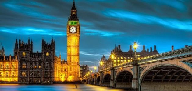 تاريخ بناء ساعة بيغ بن لندن
